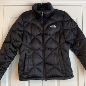 The North Face black 550 jacket. Barely worn, three times total!